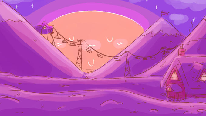 Mt Fudgetop BG Concept (Sugary Spire)